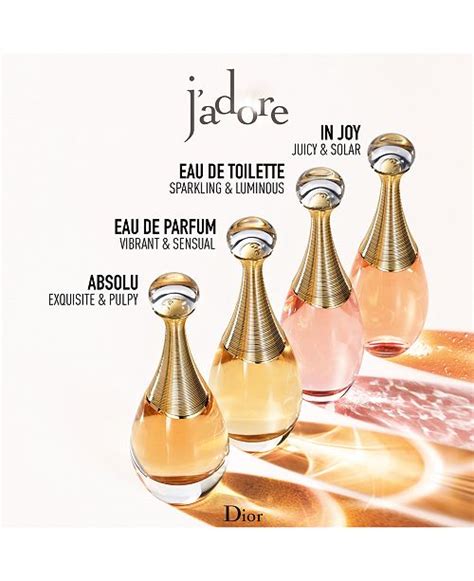 macy's j'adore perfume